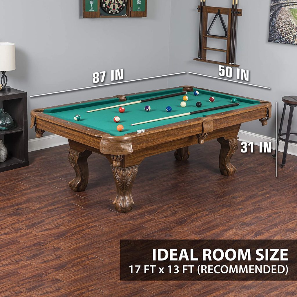 Features of Eastpoint Sports 87-inch Pool Table