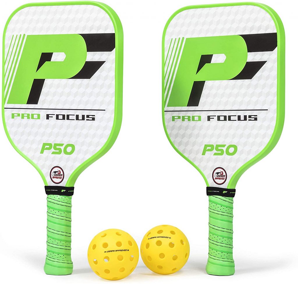 Pro Focus Pickleball Paddle Set