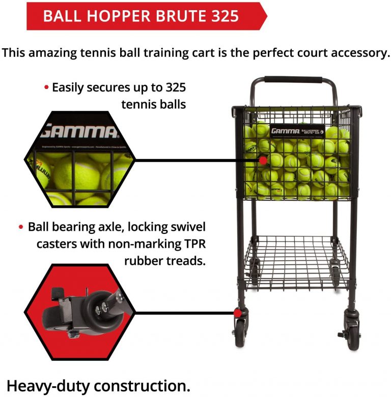 Gamma Sports Premium Tennis Ball Cart